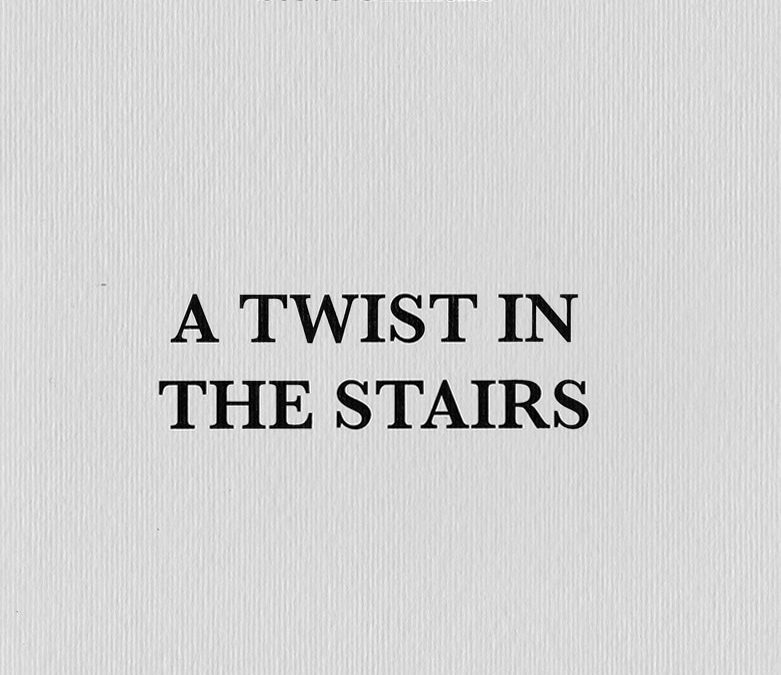 Steve Griffiths launches his poetry pamphlet ‘A Twist in the Stairs’ with Rack Press